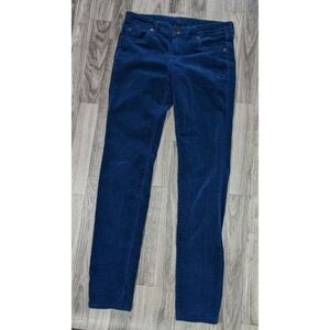 Kut From The Kloth Womens Size 6 Skinny Blue Corduroy Pants